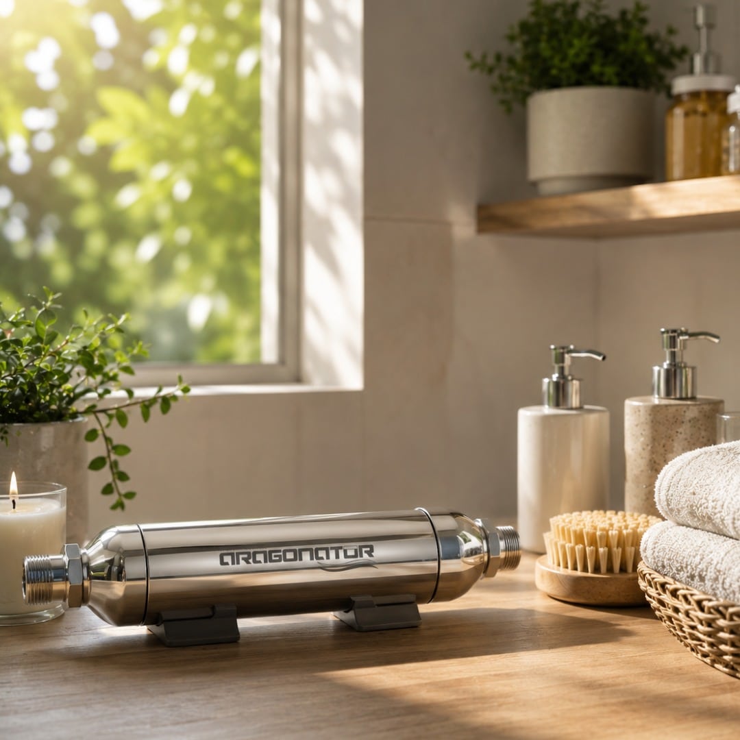 Wasserhahn mit fließendem Trinkwasser zum Thema Kontrolle und Wasserqualität